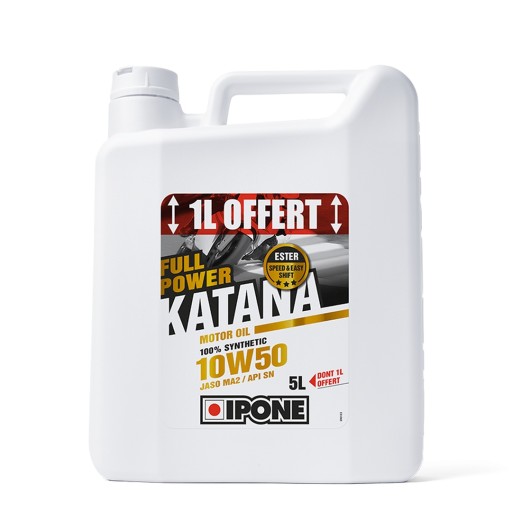 IPONE FULL POWER KATANA 10W50 МОТОРНОЕ МАСЛО 5Л