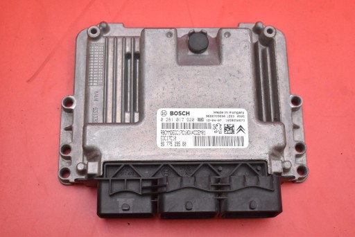 control unit of the engine 9666729680 0281017920 PEUGEOT 208 1 and 1.4 HDI 68 KM 12-15