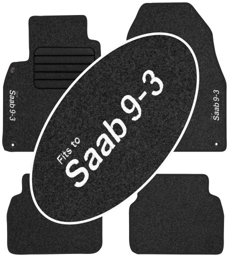Saab 9 3 II 2007-2015 автомобільні килимки