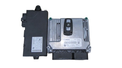 BMW N47 2.0D computer module control unit CAS of the engine key running board 7811700