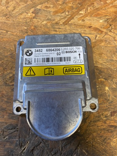 BMW F80 F82 M3 M4 Модуль подушки безпеки ICM V7.3 6864206