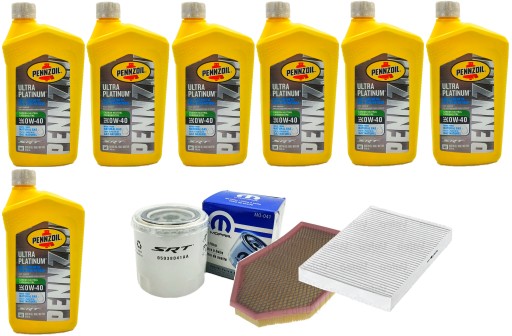 PENNZOIL 0W40 SRT + ФИЛЬТРЫ CHARGER V8 2012-21