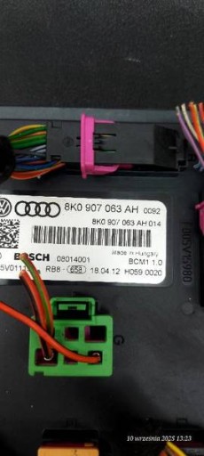 comfort control unit 8K0907063AH AUDI A4 B8