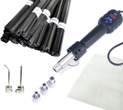 Аппарат для сварки пластика WEP 8858-IV + НАСАДКИ ДЛЯ СВЯЗКИ