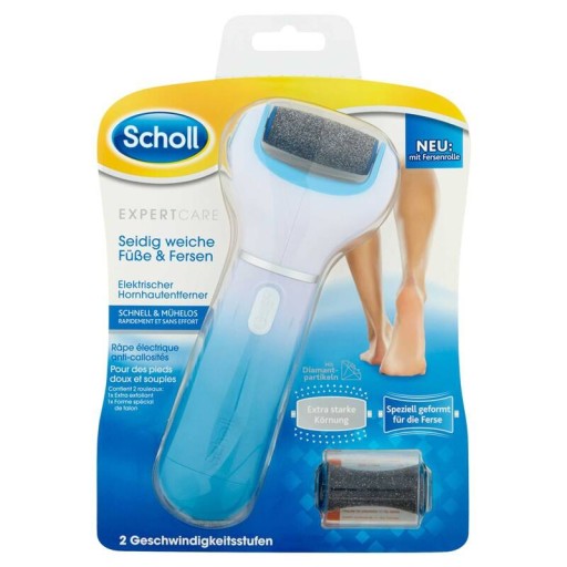 Scholl Velvet Smooth elektrický pilník na nohy s morskými minerálmi oblohy