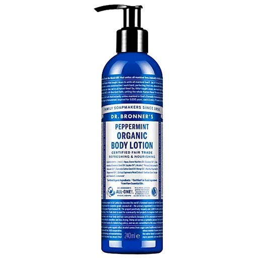 DR. BRONNER'S ORGANIC TELOVÉ MLIEKO MÄTA PIEPORNÁ 240 ML