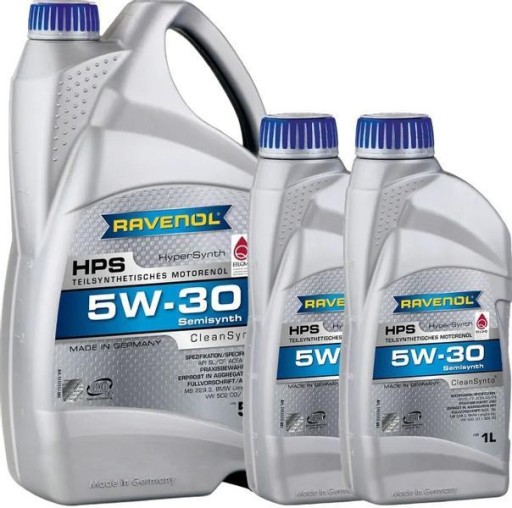 RAVENOL HPS CLEANSYNTO МОТОРНОЕ МАСЛО 5W30 7л