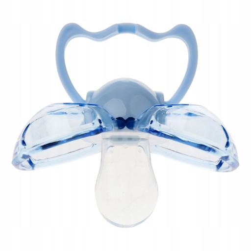 Синя пустушка з плоскою головкою