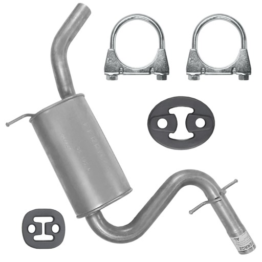 ADMT-D0X6H6N - Середній глушник VW Golf Plus 5 V 1.4 TSI хетчбек