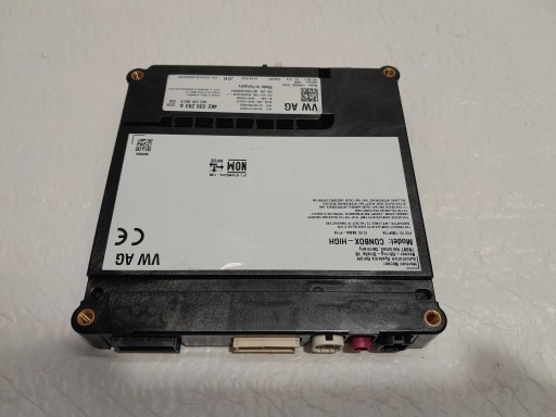 AUDI A4 B9 LIFT module control unit WEZWANIA POMOCY SOS CON-BOX 4KE035283A