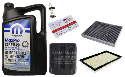 MOPAR 5W20 + ФІЛЬТРИ RAM 1500 3.7 11-12