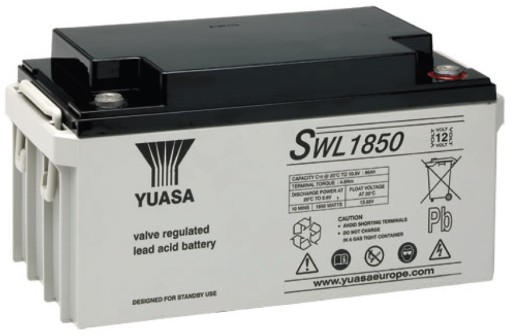 Аккумулятор agm аккумулятор yuasa swl1850 12v 74ah для буферного источника бесперебойного питания
