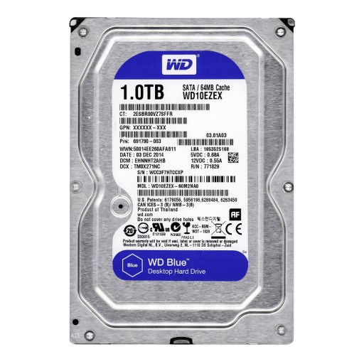 Dysk HDD Western Digital Blue WD10EZEX 1TB SATA III 3,5
