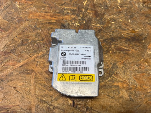 BMW E83 модуль датчика подушки безопасности 3453791
