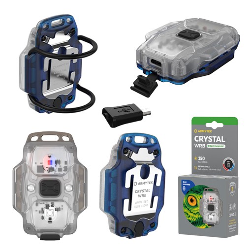 Багатофункціональний Світлодіодний ліхтарик Armytek Crystal WRB