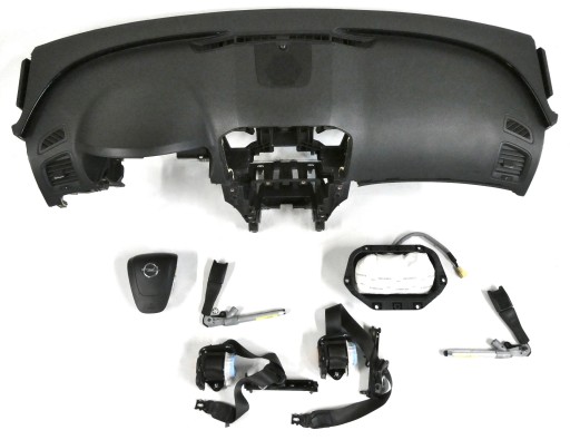 console dashboard instrument panel airbags tension belts OPEL INSIGNIA A 08-12 original