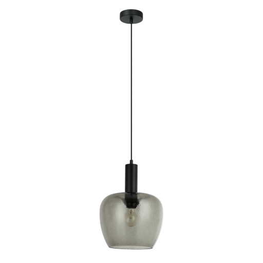 Aprica PND-59769-BK-SG Lampa wisząca z dymionym kloszem