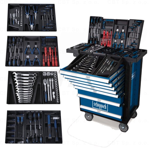 ТЕЛЕЖКА ДЛЯ ИНСТРУМЕНТОВ ШКАФ 263 EL. SCHEEPPACH