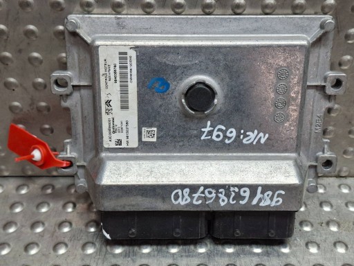 control unit of the engine 9846386780 9815037580 CITROEN PEUGEOT OPEL 1.2 VTI