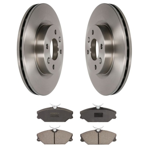 2x 215 - ДИСКИ + КОЛОДКИ RENAULT CLIO II LAGUNA И MEGANE И