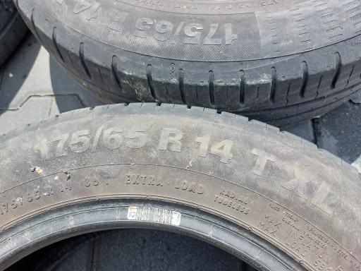tyres summer 4 SZT 175/65R14 2019R CONTINENTAL CONTIECOCONTACT 5