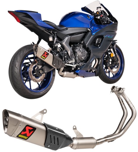 S-Y7R12-APT - Глушник вихлопної труби Akrapovic Yamaha YZF-R7 ABS /GP 2022