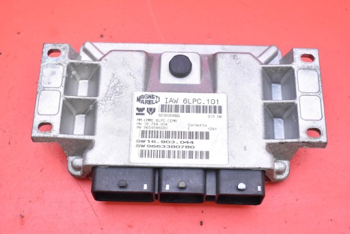 Контролер двигуна 9663380780 9654596080 citroen c3 1 i 1.4 16v 88 км 05-09