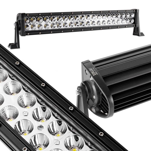 02438 - Світлодіодна робоча лампа LIGHTBAR 40LED 606X82 120W COMBO