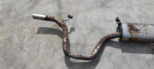 Dämpfer Endschalldämpfer Auspuff AUDI A3 8P VOLKSWAGEN SEAT SKODA 1K0253411CS