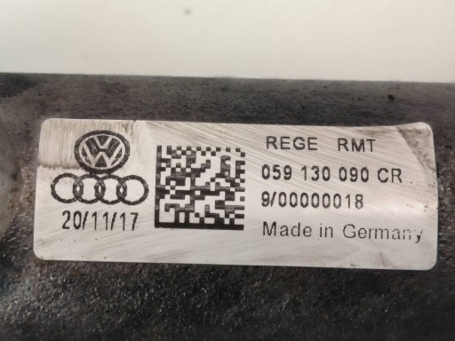 injection ramp 059130090CR AUDI A6 C7 LIFT