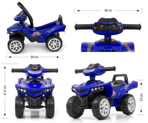 Milly Mally Ride-on 5901761127522 Синій