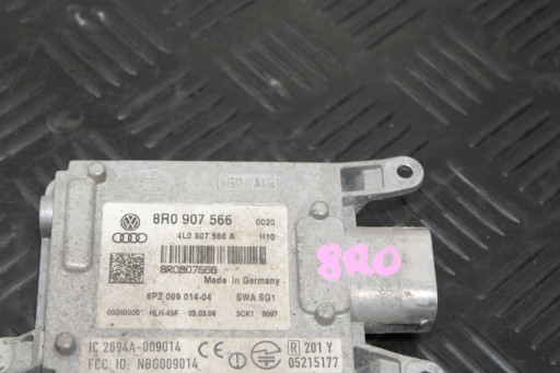 MODULO CENTRALINA RADAR AUDI Q5 8R 8R0 8R0907566