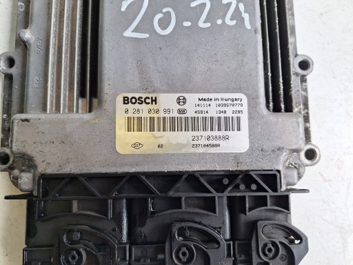 RENAULT Centralina computer Motore 0281030991 BOSCH