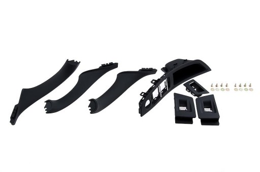 EWS-BM-035 - КОМПЛЕКТ РУЧКИ ПЕРЕДНЕЙ ДВЕРИ BMW 5 F10 09- ЧЕРНЫЙ-7