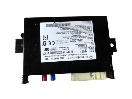 A2229006315 - 2229006315 MERCEDES МОДУЛЬ ТЕЛЕМАТИЧЕСКОГО КОНТРОЛЛЕРА