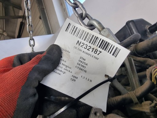 motor teljes 1.3 MAZDA DEMIO