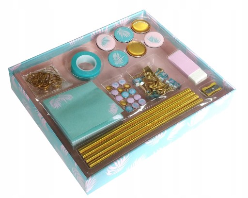 Тропічний набір офісного приладдя