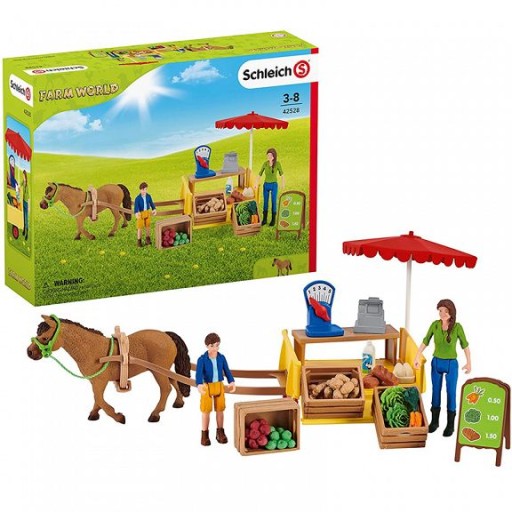 Schleich - Mobilný trh 42528