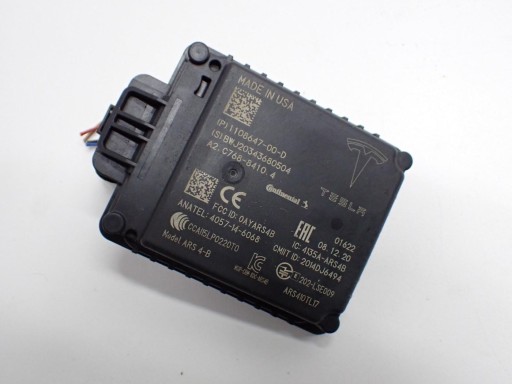 1108647-00 - Радарный датчик distronic 1108647-00-d tesla model 3 21-го года выпуска