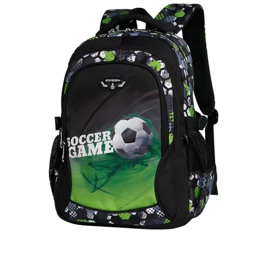 Багатокамерний шкільний рюкзак без бренду Shades of green