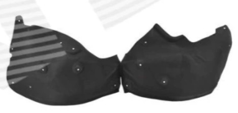 1016327-00-G - Tesla Model S, 12 - Колісна арка, ЗАДНЯ ПРАВА