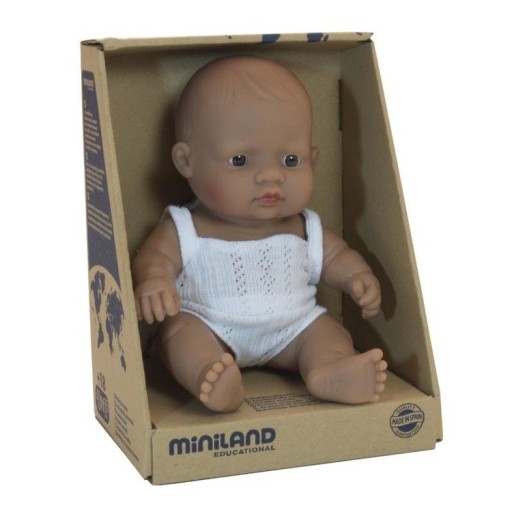 Miniland Bábika chlapec španielsky 21cm baby BOX