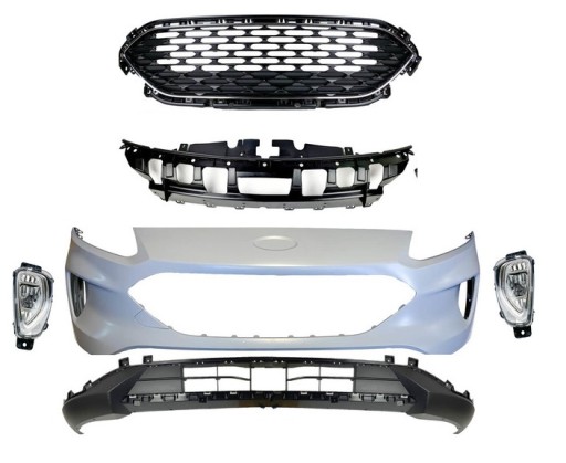 LJ6B15266AAze - БАМПЕР КОМПЛЕКТ ПЕРЕДНІЙ FORD ESCAPE 2020-