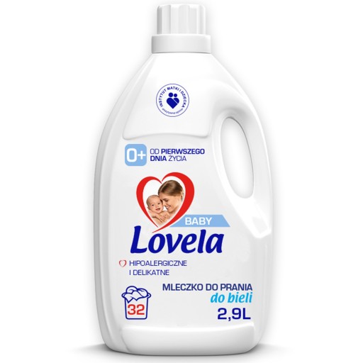 Рідина для прання Lovela white 2,9 л