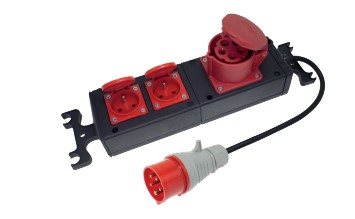 ELGOTECH PWP-113-3 удлинитель 2xgn.однофазный., 1xgn