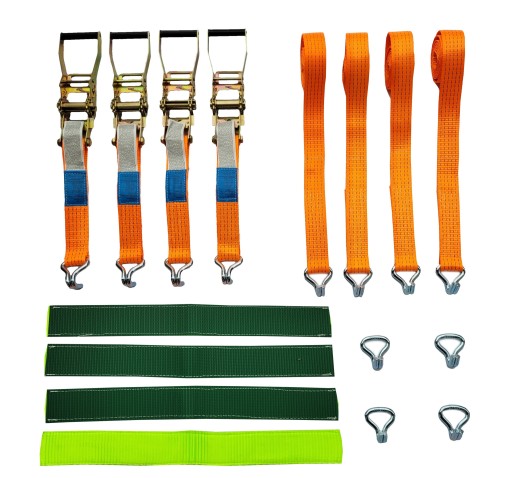 4 транспортные полосы 3pkt травка оранжевая 4c3