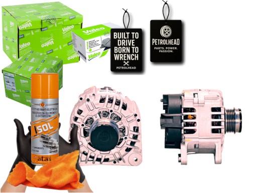 VAL439421#ECS-PCP+K - Генератор (14v 140a) audi a4 a6 skoda superb i vw #petrolhead pro+ kit4