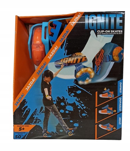 Роликові ковзани Joinco Ignite Blue, Orange