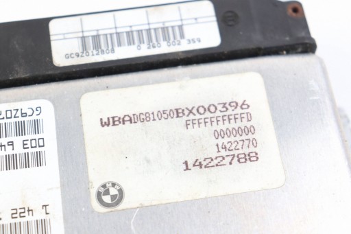 BMW 5 E39 bedienteil getriebe getriebe AUTOMAT 1422770 0260002359