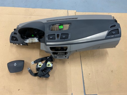 Megane III panneau d'instruments console airbag airbag courroie de tension courroies de tension